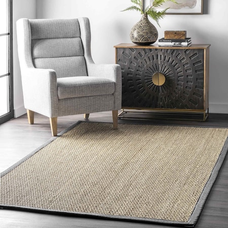 Nuloom Elijah Farmhouse Seagrass Area Rug 4ft x 6ft BHSG01F-406